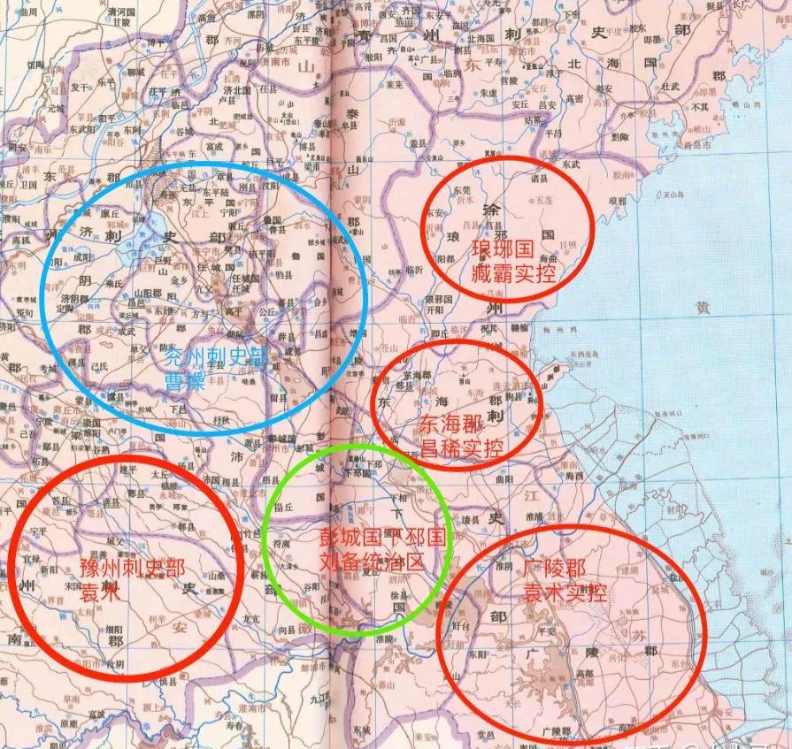 刘备为什么守不住徐州？大家容易忽略的一点就是：陶谦让给刘备的徐州，不是完整意义守