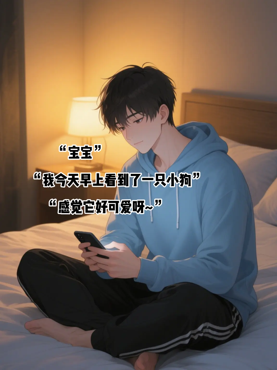 关心和报备过后，无非是想要有回应而已..。