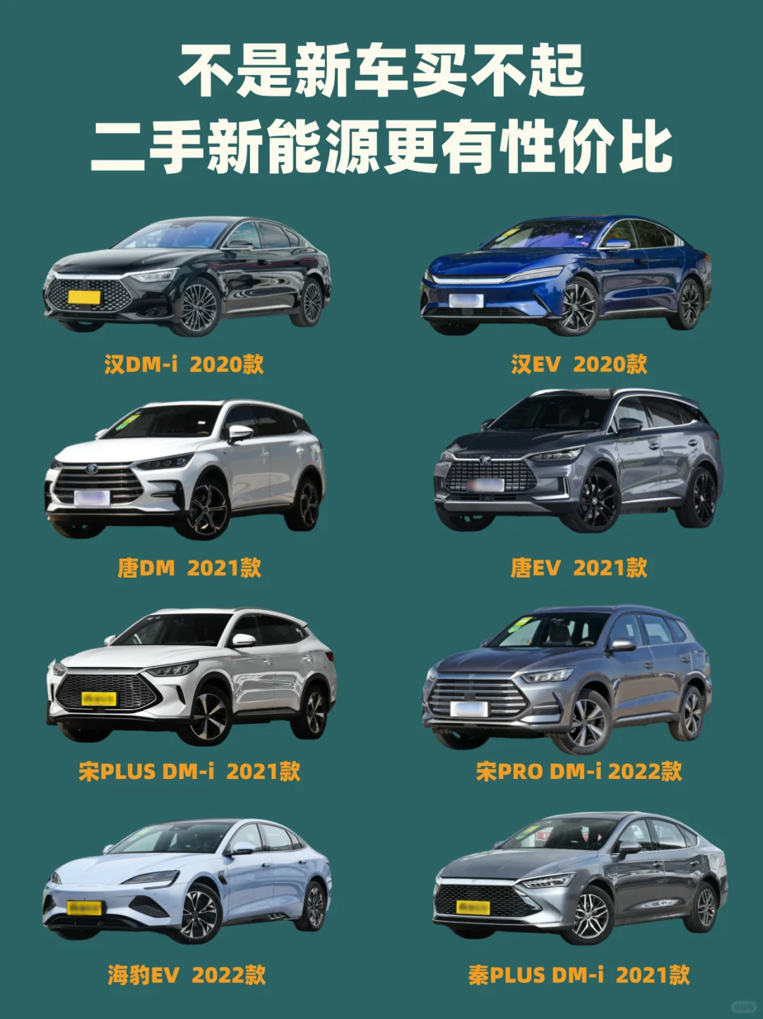 不是新车买不起，而是二手新能源更有性价比