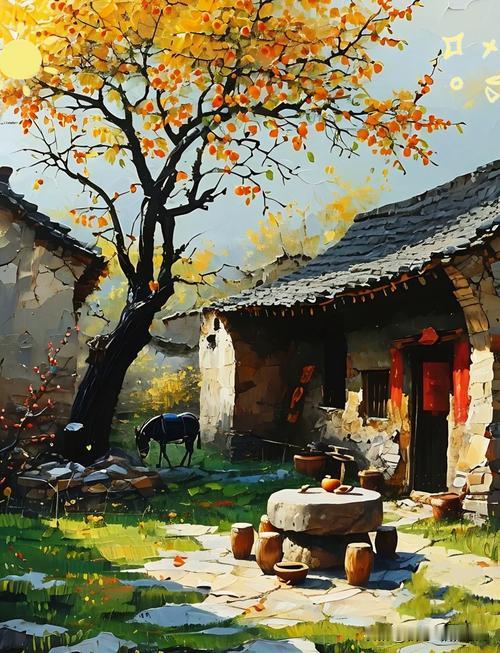 老屋是个沉默的收藏家，它收藏着我们在墙上划下的身高刻度，收藏着父亲修了又修的藤椅