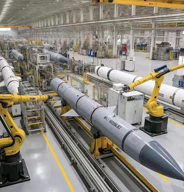 伤害性很大，侮辱性更强。中国罕见地公开了PL-15导弹的全自动生产线，号称一天的