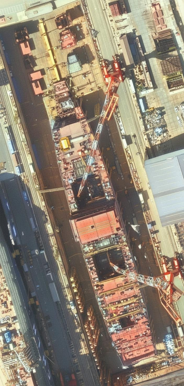 尽管核动力航母开天辟地，但大家很容易忘记这事大连造的第二艘航母，所以是轻车熟路 