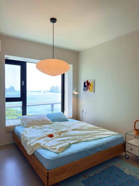 轻轻松松改造了一下！在长沙就睡了海景房～🌊