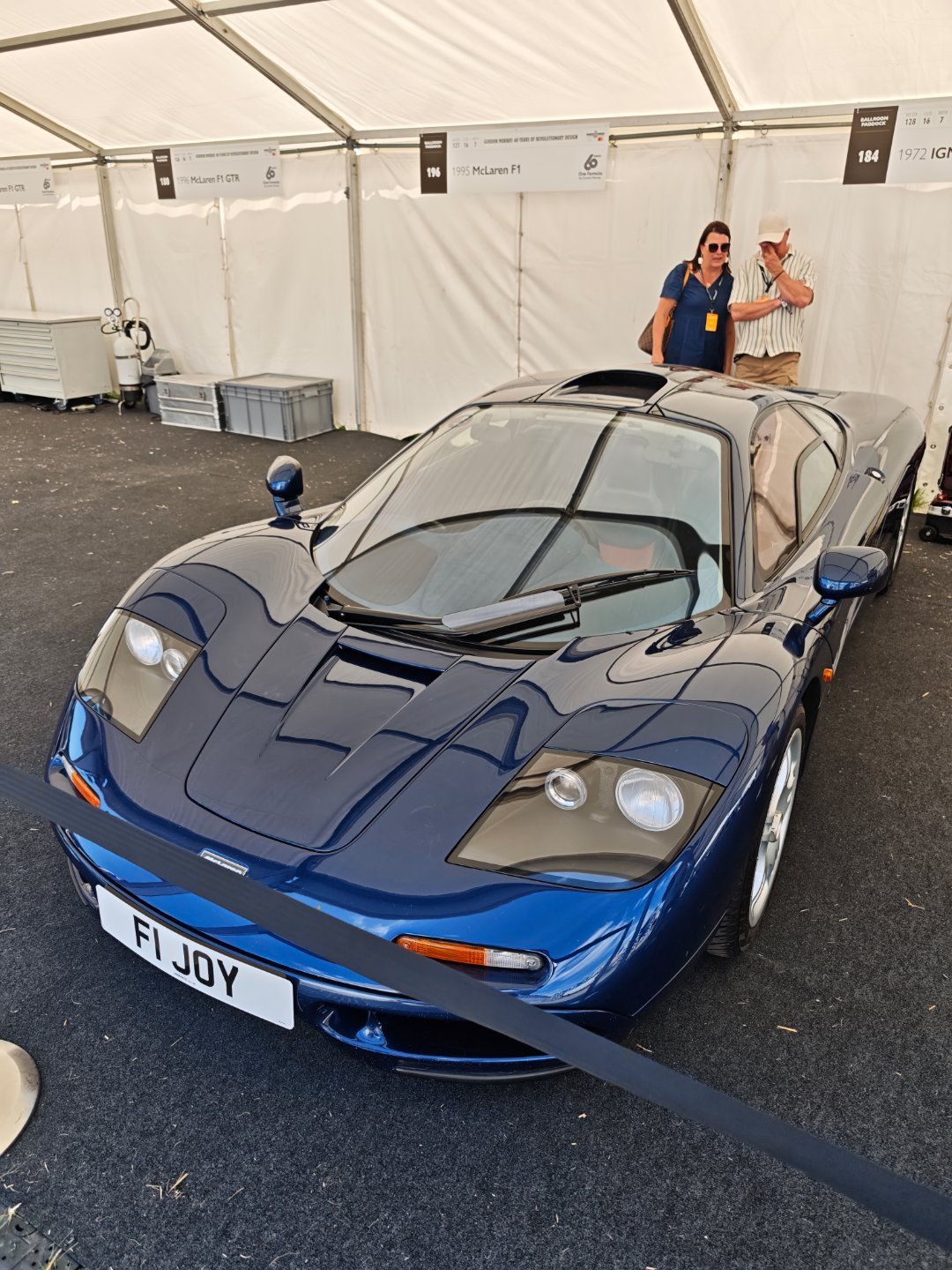 三辆JOY现身Goodwood速度节！F1 JOY，McLaren F1 046