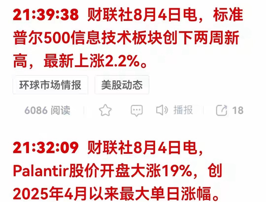美股科技板块集体回暖，AI数据赛道迎来风口，A股核心标的解析一、资讯核心解读8月