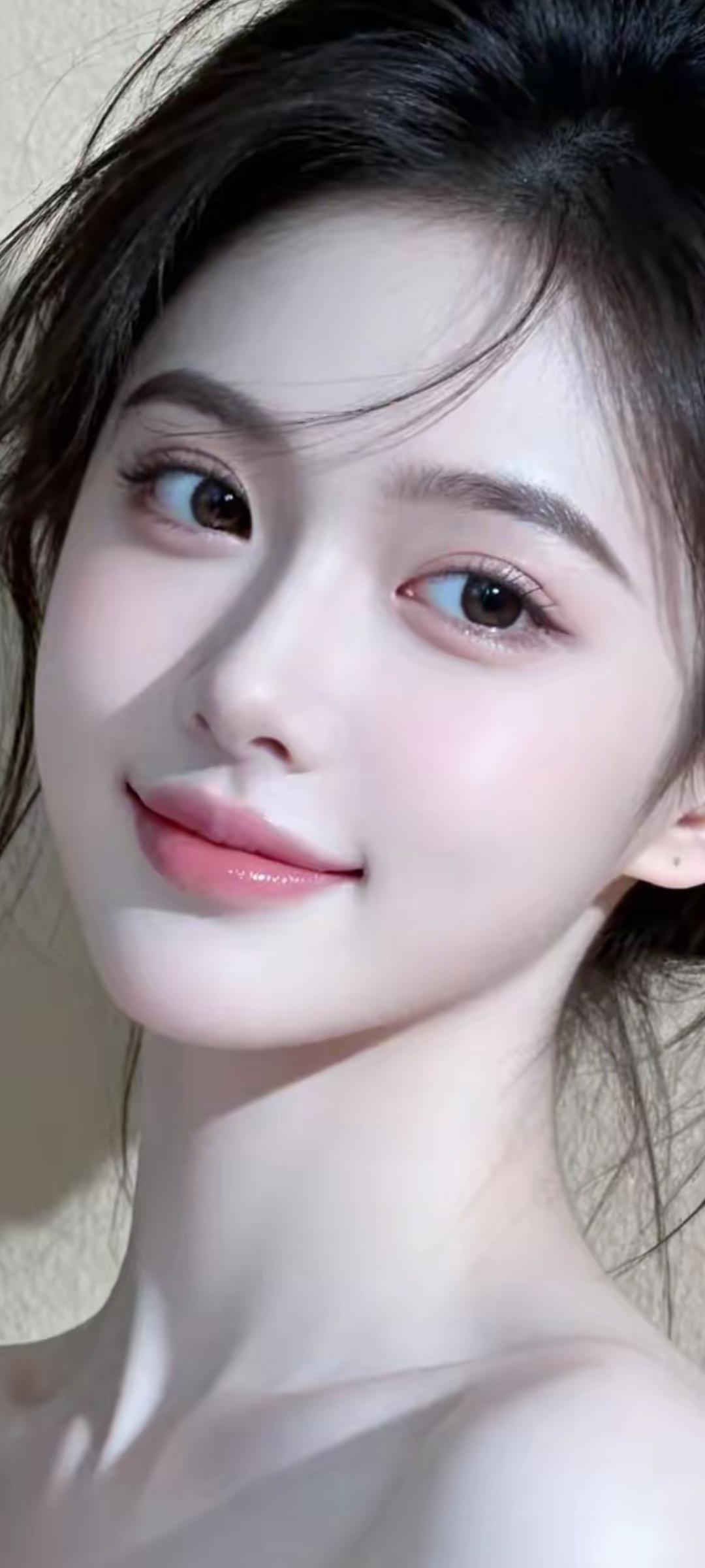 月华照影，笑靥如花。