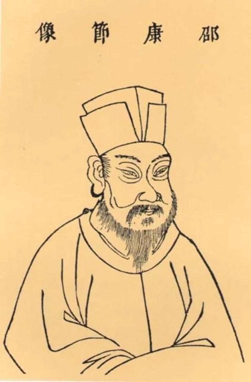 北宋五子对宋代儒学的兴起起了非常重要的作用，这5个人关系非常密切，邵雍是二程的朋