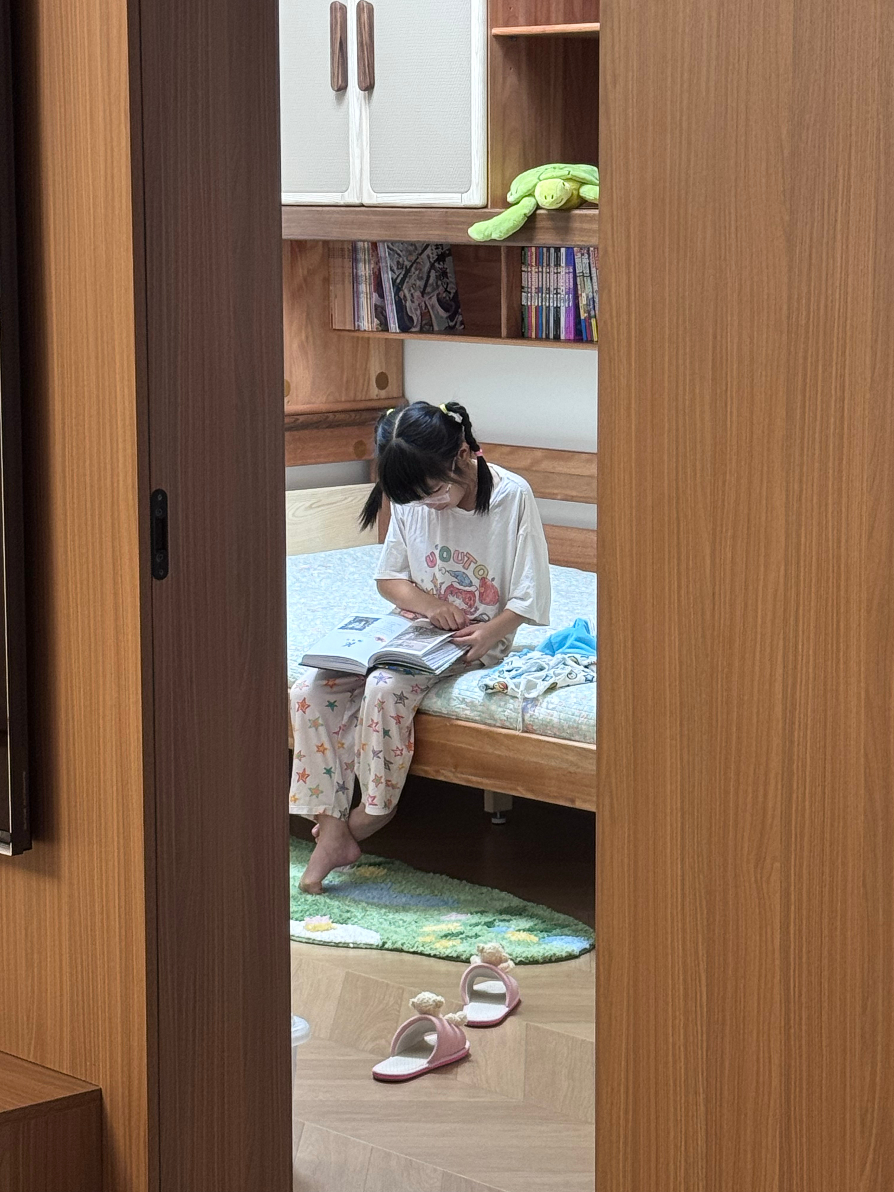 当你有一个看花生琼斯的女儿 ​​​