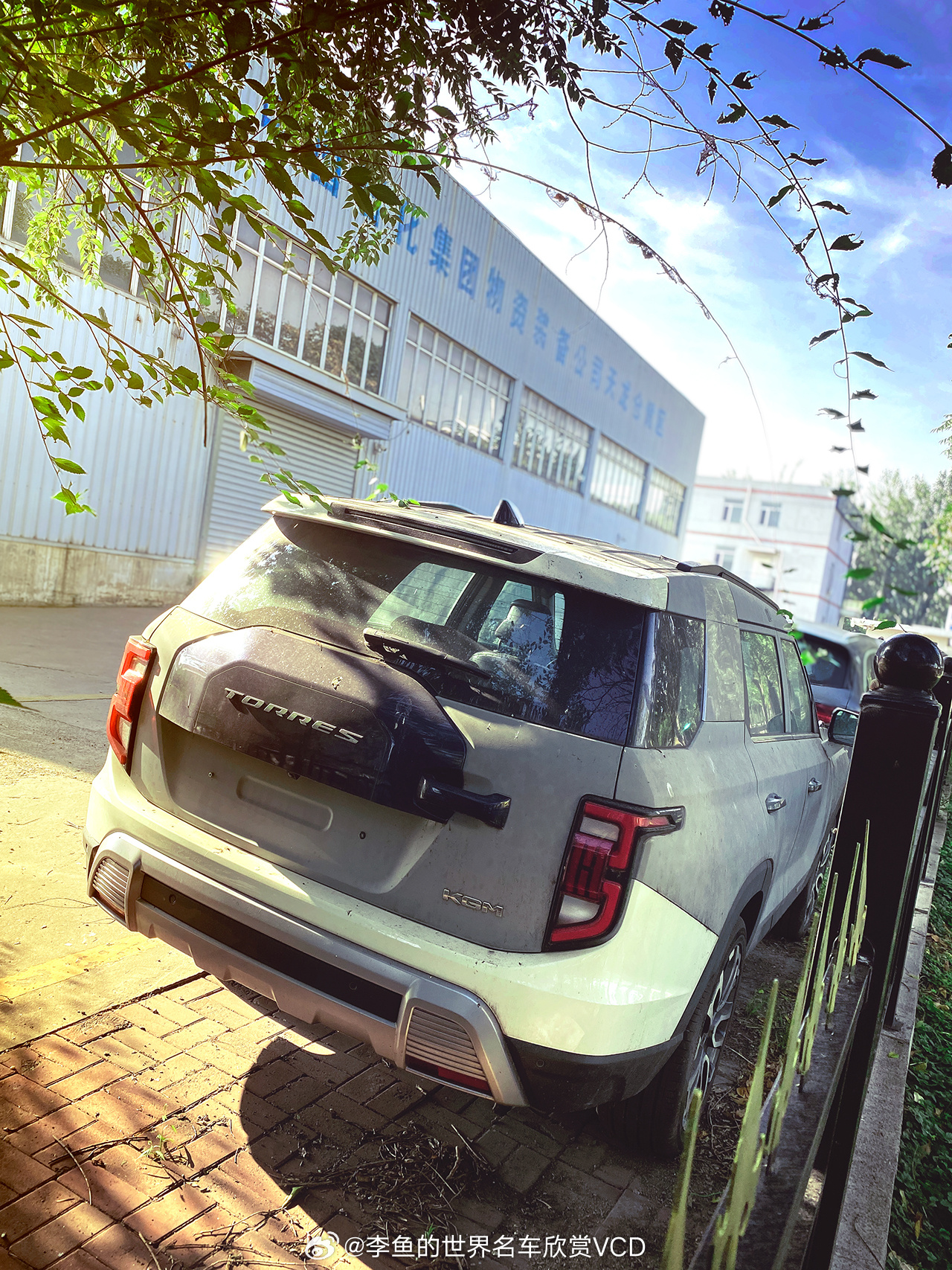 有点难度的猜车，不是国产车哦去年在天津港遇见的一辆陌生车。虽然设计风格看着和近几