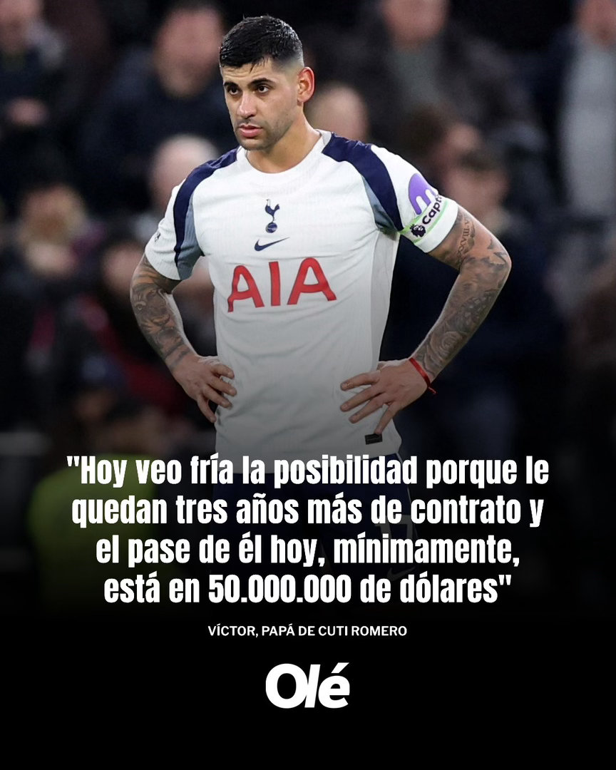 “这让我大吃一惊，哈哈” ❌🇦🇷 库蒂·罗梅罗的父亲维克多，驳斥了库蒂可能在