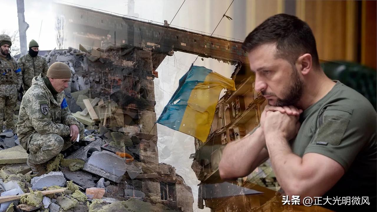 在乌克兰，前线正在崩溃，泽连斯基政权也在崩溃。尽管库皮扬斯克和波克罗夫斯克正在沦