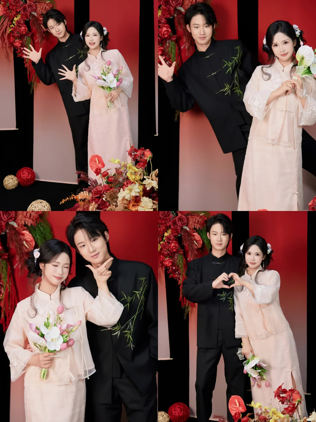 00后邪修备婚|预制订婚照太出片了~