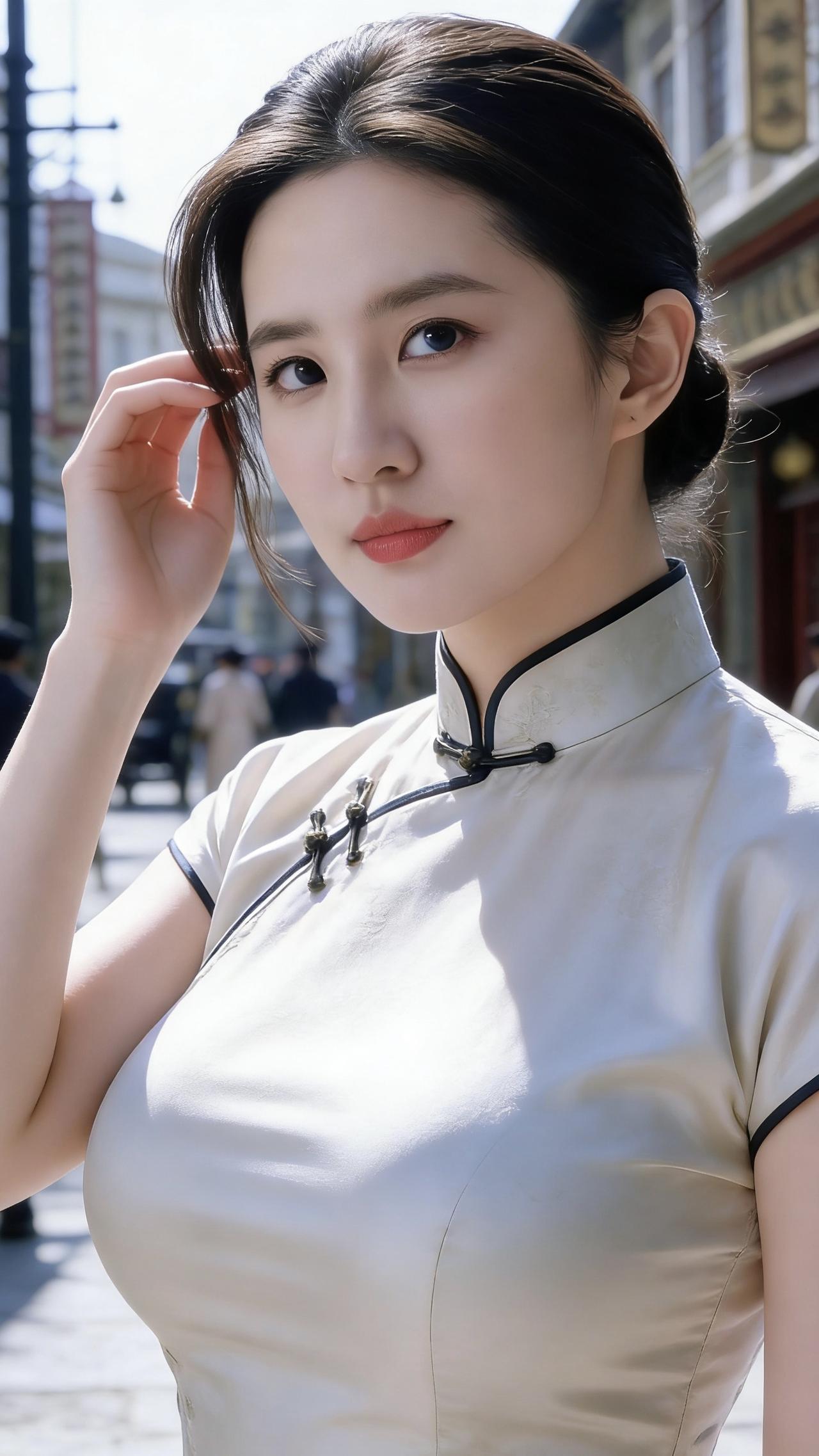 旗袍给予什么样女性美?