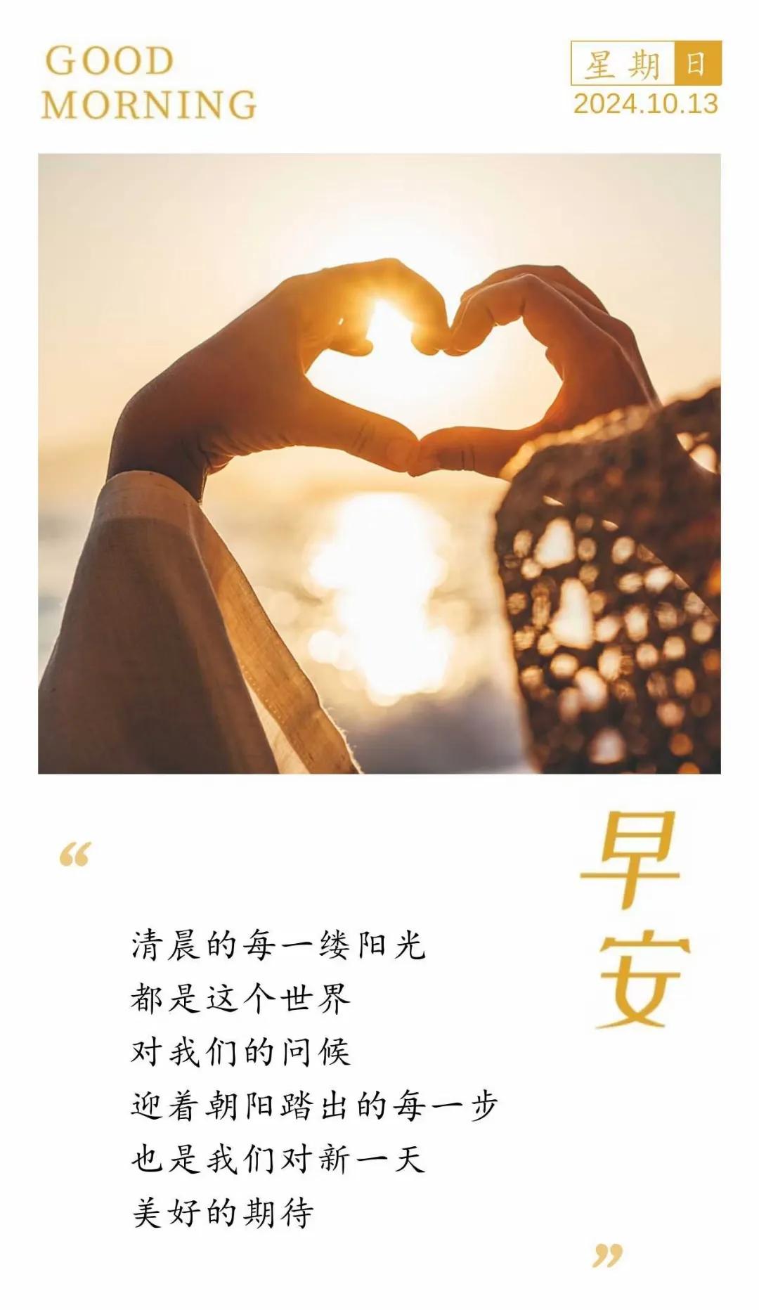 清晨的每一缕阳光
都是这个世界
对我们的问候
迎着朝阳踏出的每一步
也是我们对新
