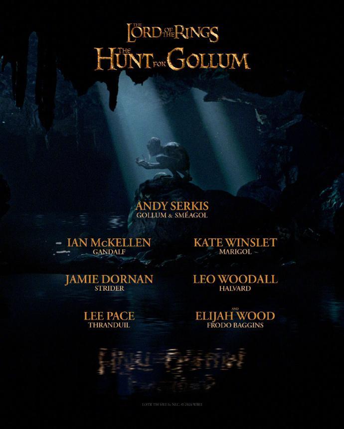 李佩斯回归扮演精灵王 “指环王”新电影《指环王：猎捕咕噜》在CinemaCon宣