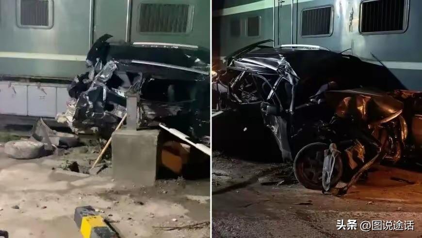 够猛！酒后驾车撞火车；吓跑！害怕追责肇事逃逸。3月26日晚，湖北宜都市一辆汽车冲