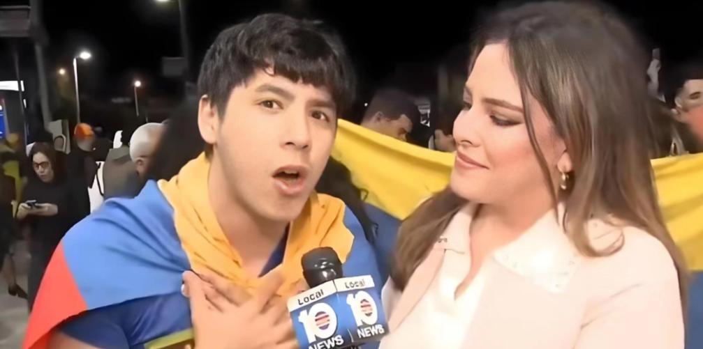 在马杜罗被捕的消息传出后，委内瑞拉部分街头立刻出现了庆祝人群，这一幕迅速成为全球