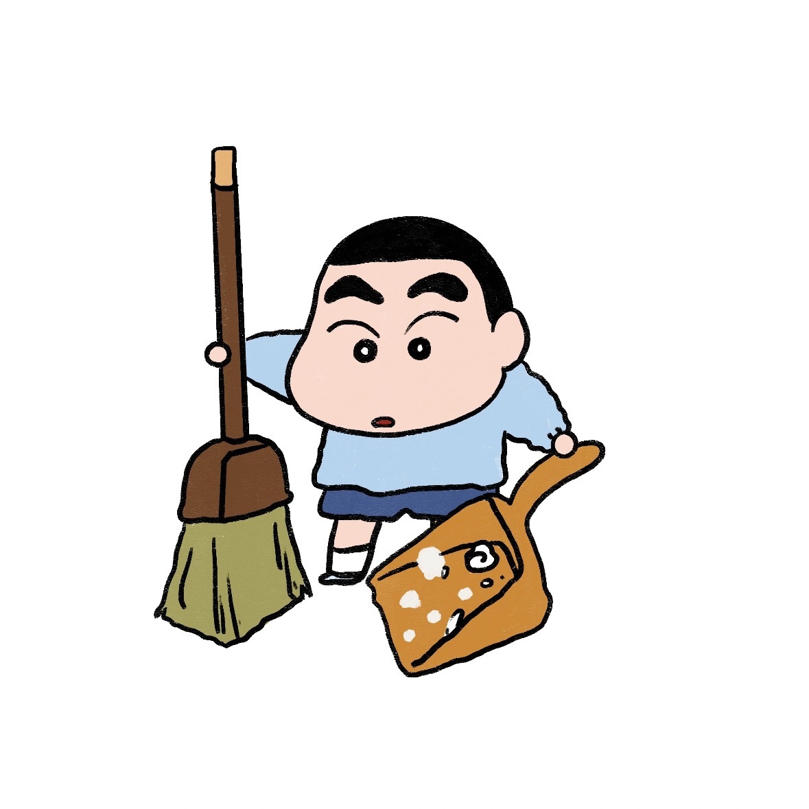 这么忙和累的情况下鑫鑫都把自己房间打理得井井有条干干净净，好乖啊 