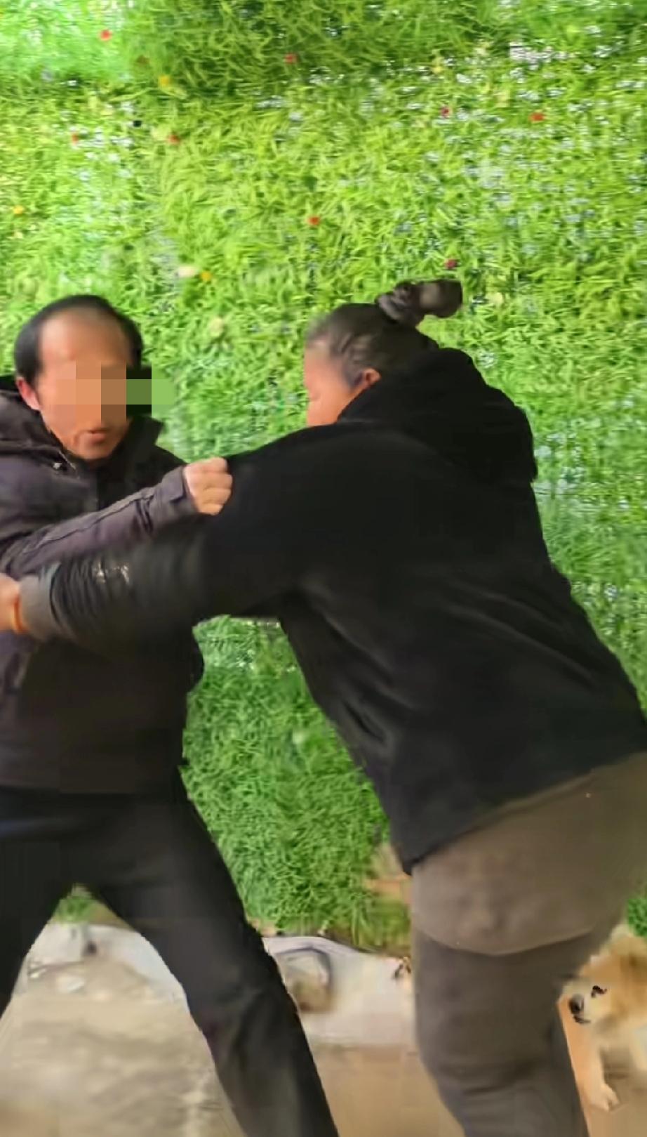 大衣嫂对外人私自进家非常反感，但是有的人确实不够自觉，这不，大衣嫂出离愤怒了，硬