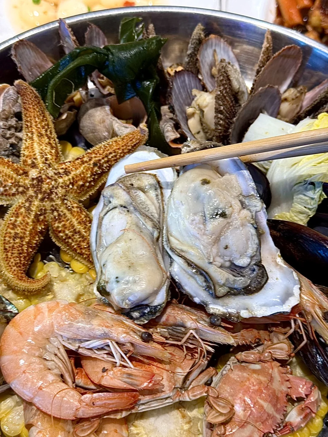 滨海海鲜顶流❗️20年老店鲜到掉眉毛