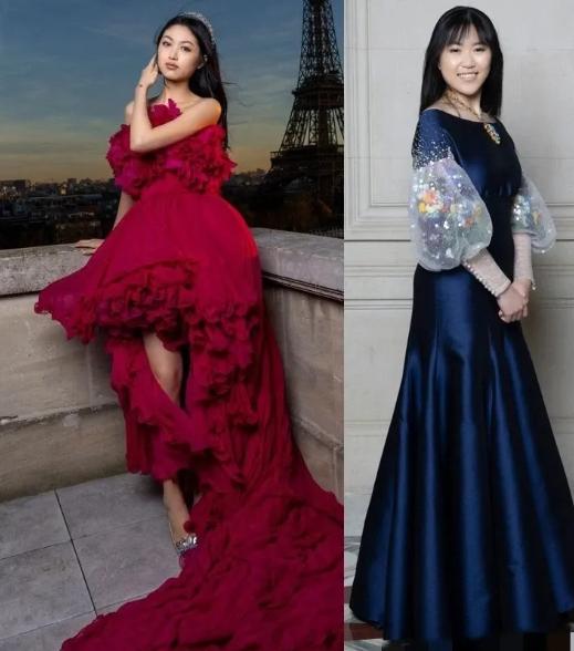 一个是张艺谋和陈婷的女儿，一个是任达华和琦琦的女儿，差距怎么这么大呢？[心]
