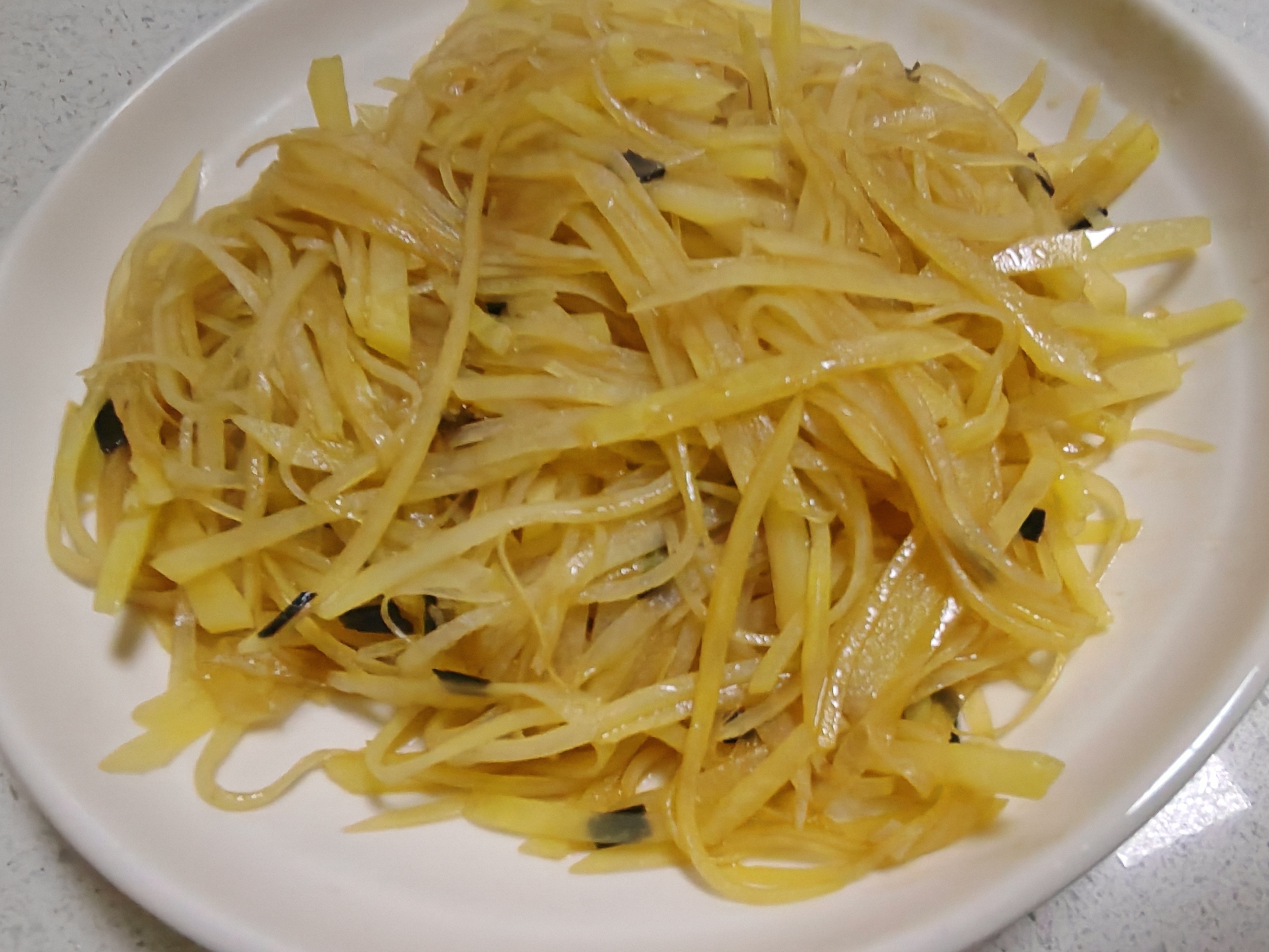 醋溜土豆丝吃简单点晚饭