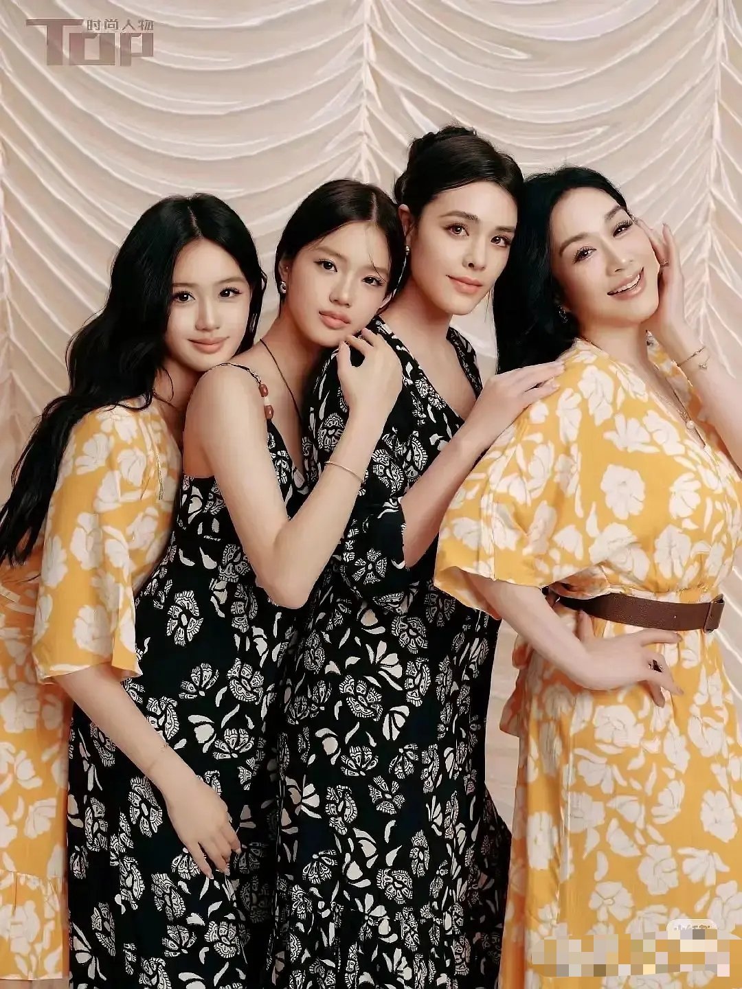 钟丽缇的女儿都和她一样风韵犹存惹人怜爱 