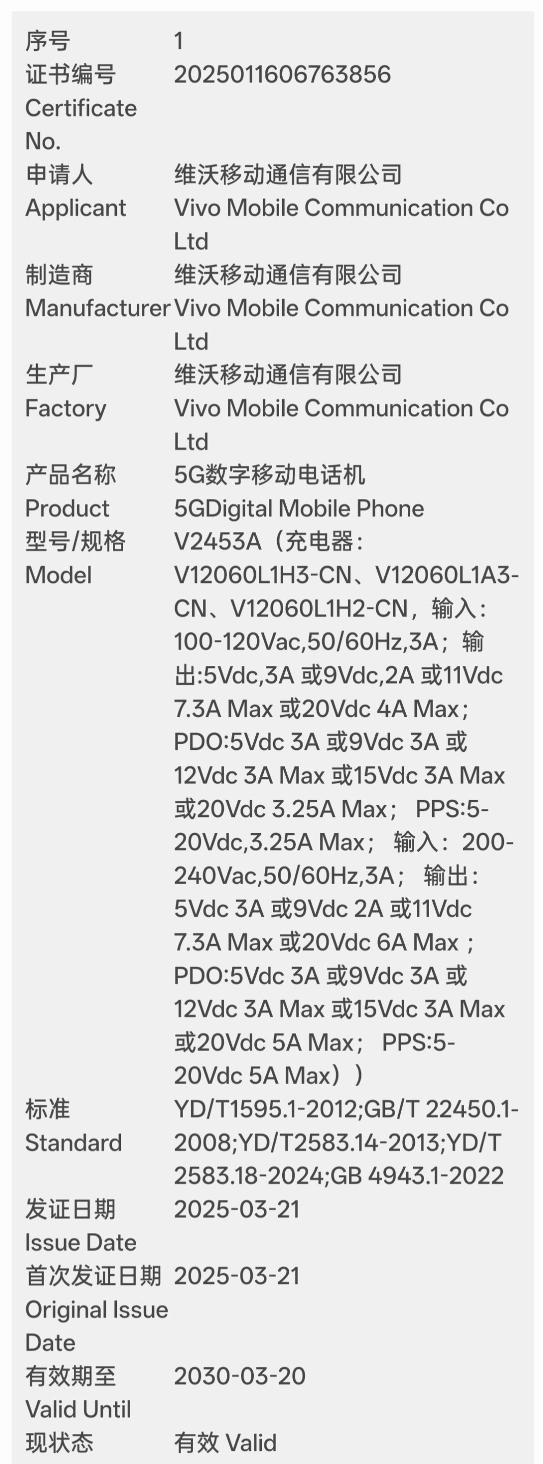 有两款新机通过3c认证，分别是一加13 T、iQOO Z10 Turbo Pro