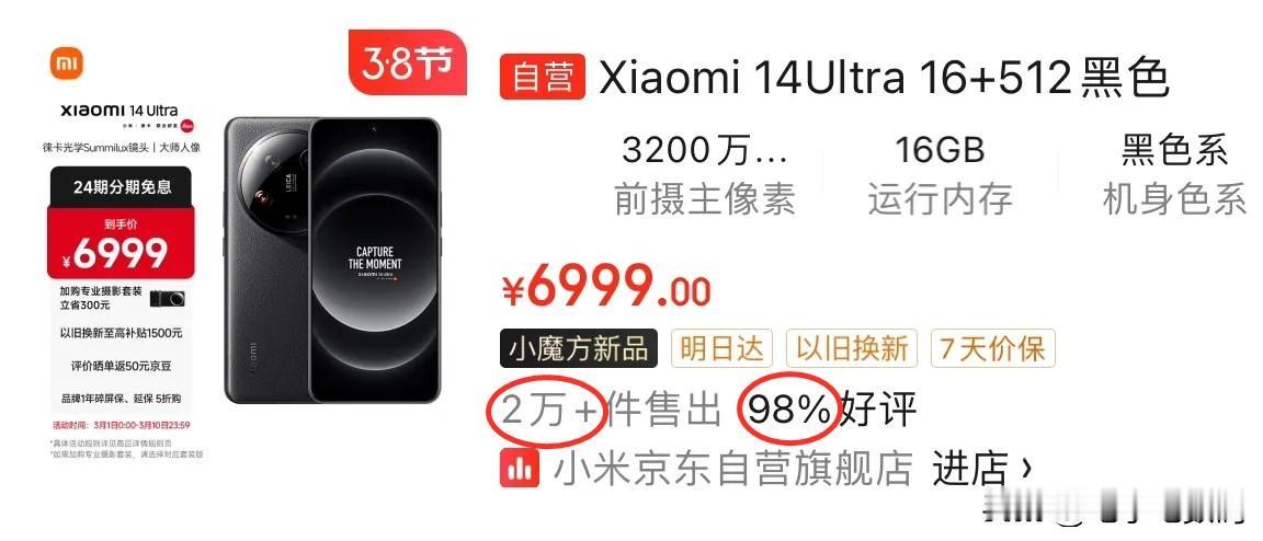 看来不少朋友都和我一样，还是挺认可小米14Ultra的哇！

虽然说这一代售价到