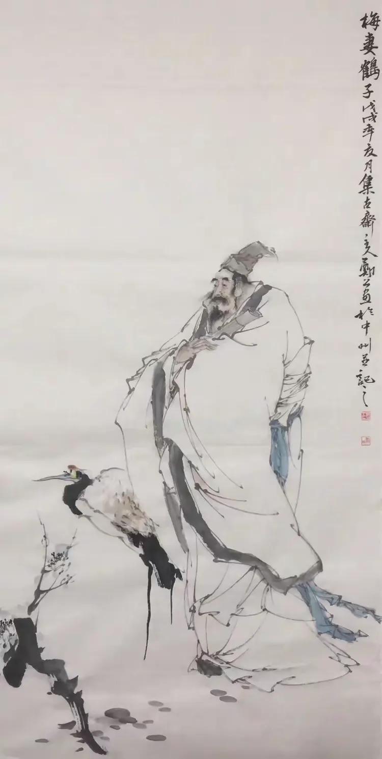 上联：梅妻鹤子皆为宠
下联：[玫瑰]

网络图片/诚谢侵删