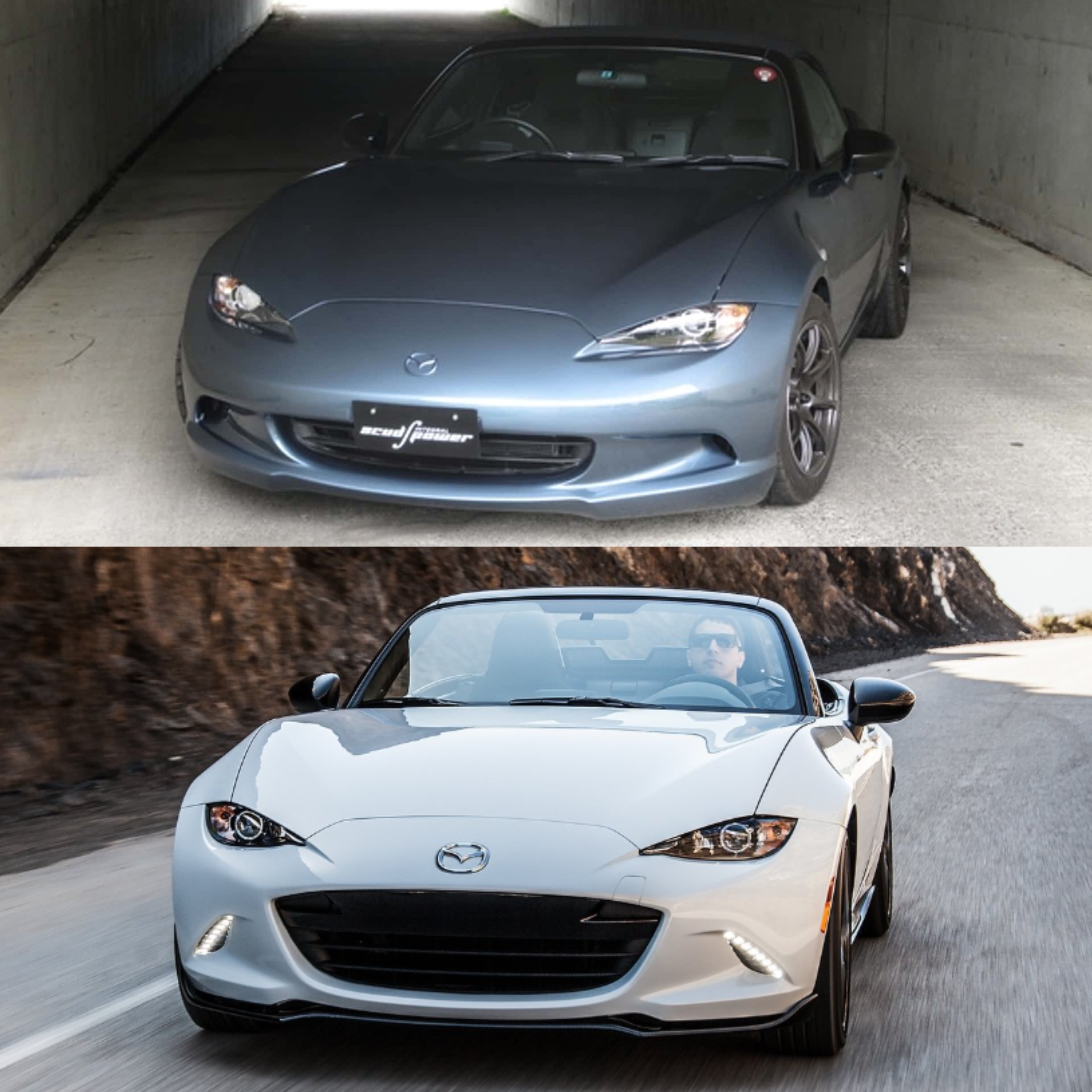 一家叫Scud Power的日本改装厂为MX-5 ND推出的复古风格的前杠，重现