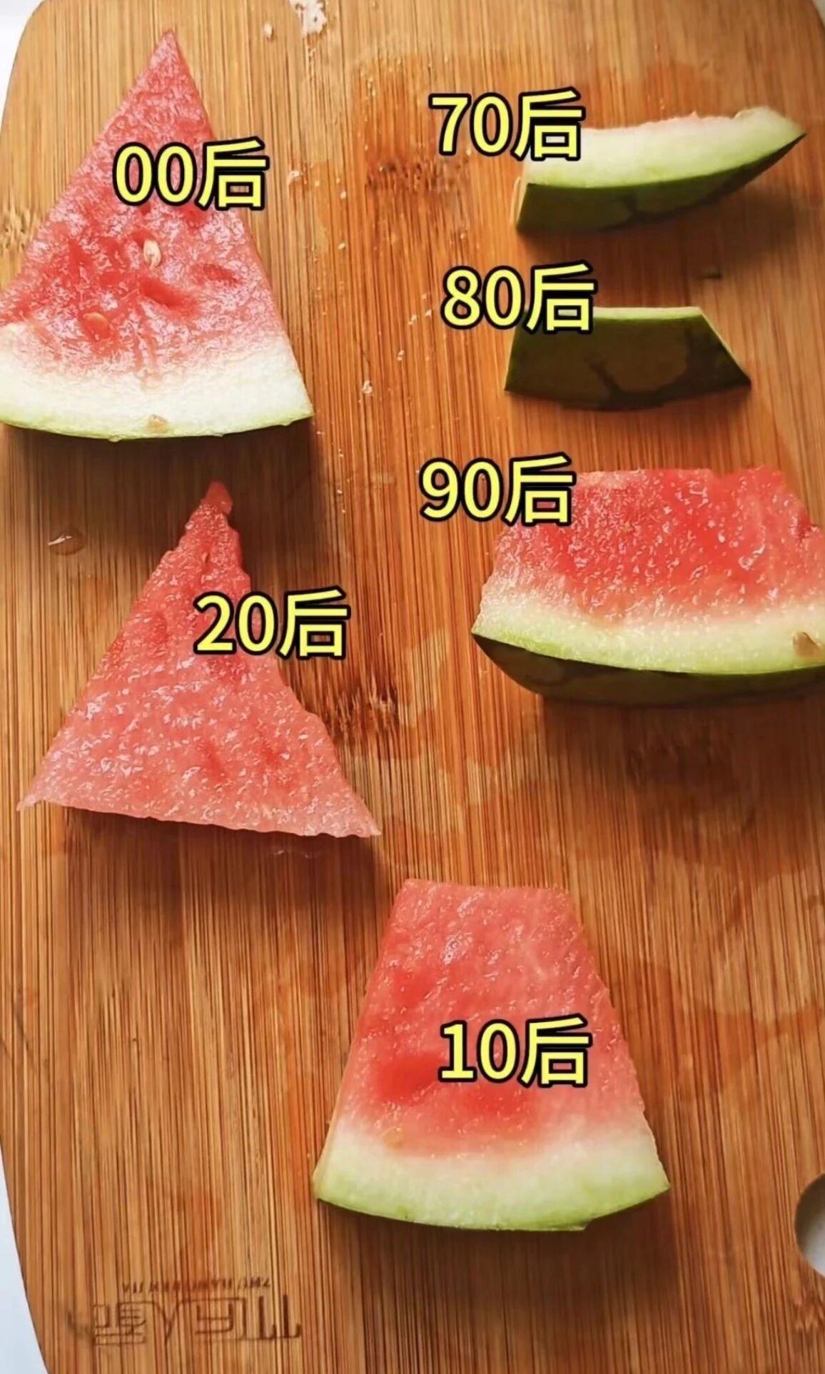你是那个年代的人？怎么吃瓜的？看看对的上吗？当代人吃瓜现状 吃瓜定律 吃瓜热词