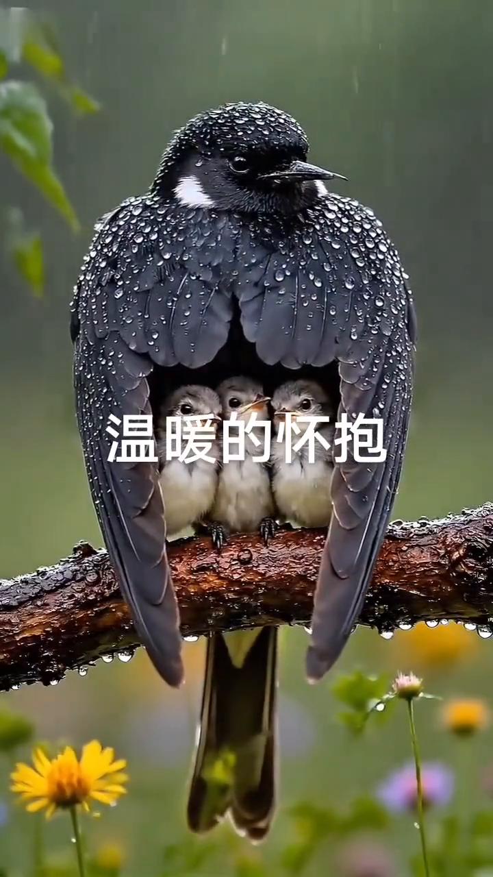 温暖的怀抱。