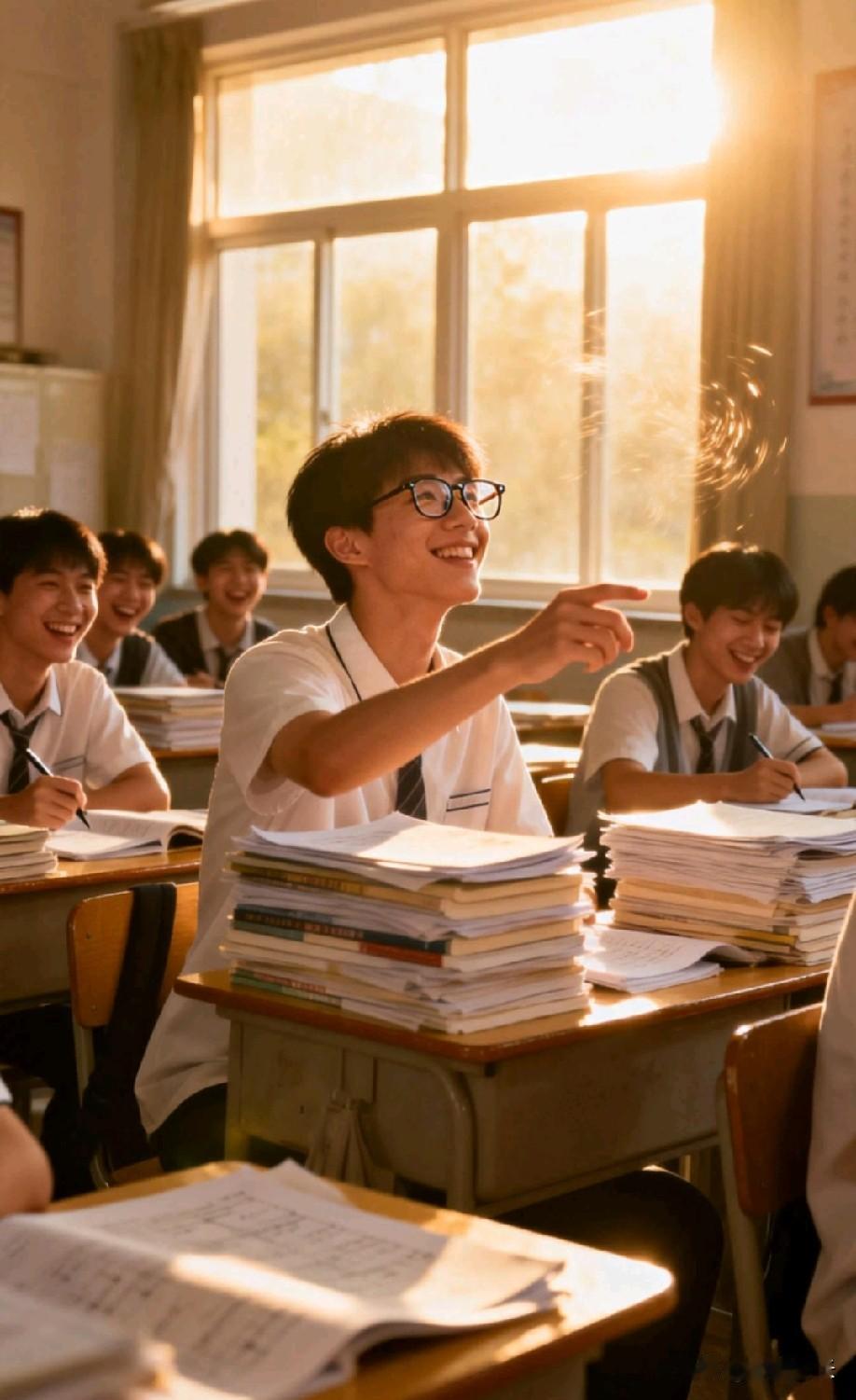 退休老教师说：
高中就是一个孩子逐渐清醒、成长的过程，扯其他的都没有用。优秀的学