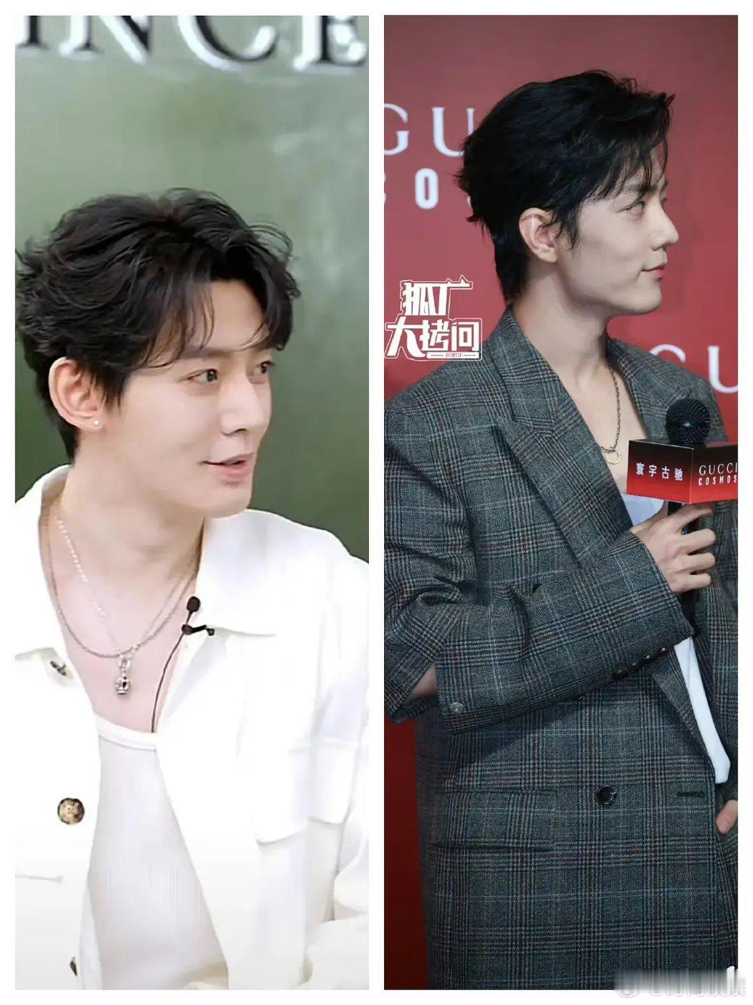 邓为还真的有忘成为顶流预备役，和肖战侧脸这么像 ​​​