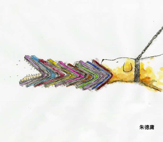 情绪就像一只乱窜的狗，你要学会用绳子拴住，由你决定方向而不是狗。        