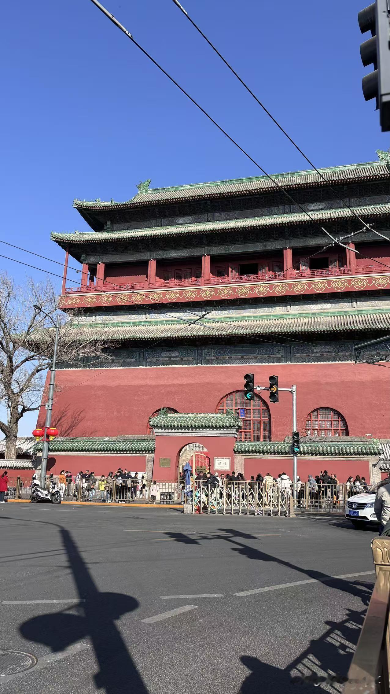 鼓楼+什刹海什刹海冬景 什刹海风光游 北京什刹海公园 什刹海拍照攻略 什刹海自拍