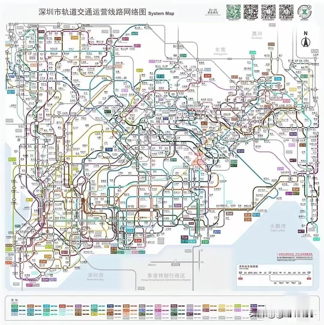 随着十三号线二期的开通，深圳地铁网络进一步完善，未来深圳还要规划多条地铁线路，做