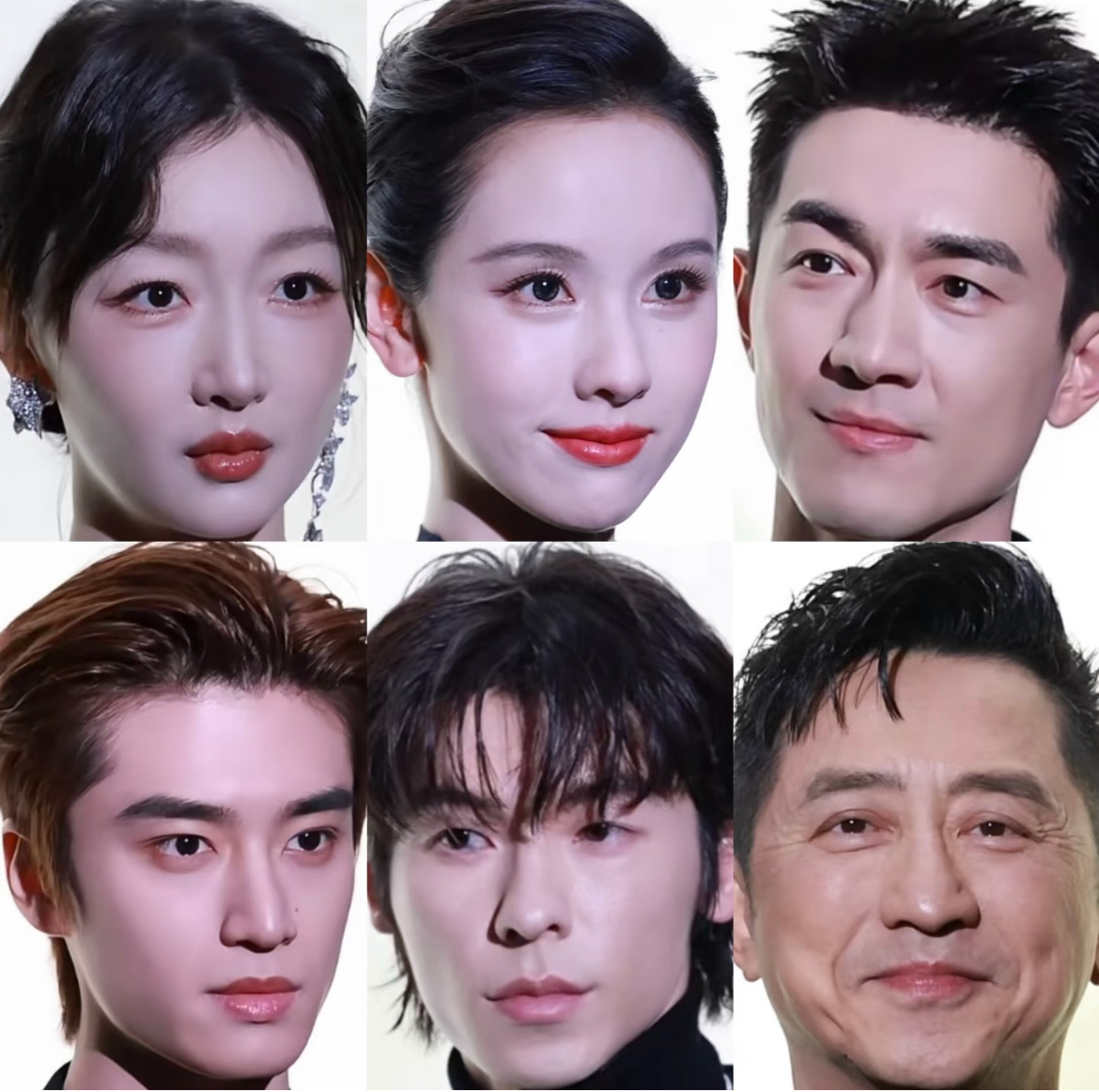 宝诗龙怼脸生图已出周冬雨 陈都灵 林更新 张康乐 许光汉宝诗龙上海全明星阵容