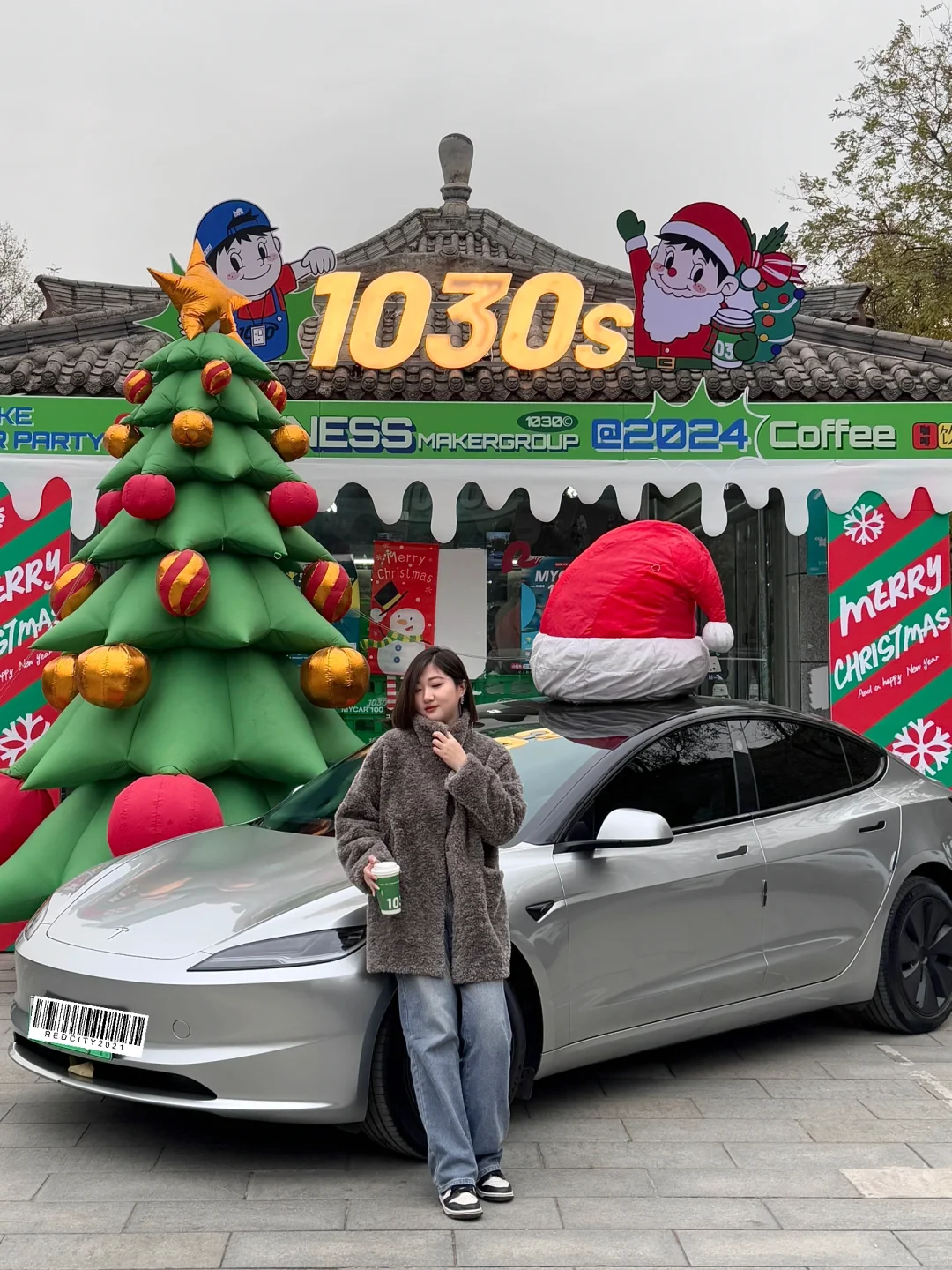 先让我的车过上圣诞🎄🧑‍🎄和小银的第一年