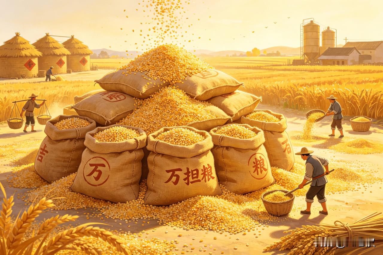 上联：春播千亩稻；诚邀下联秋收万担粮。