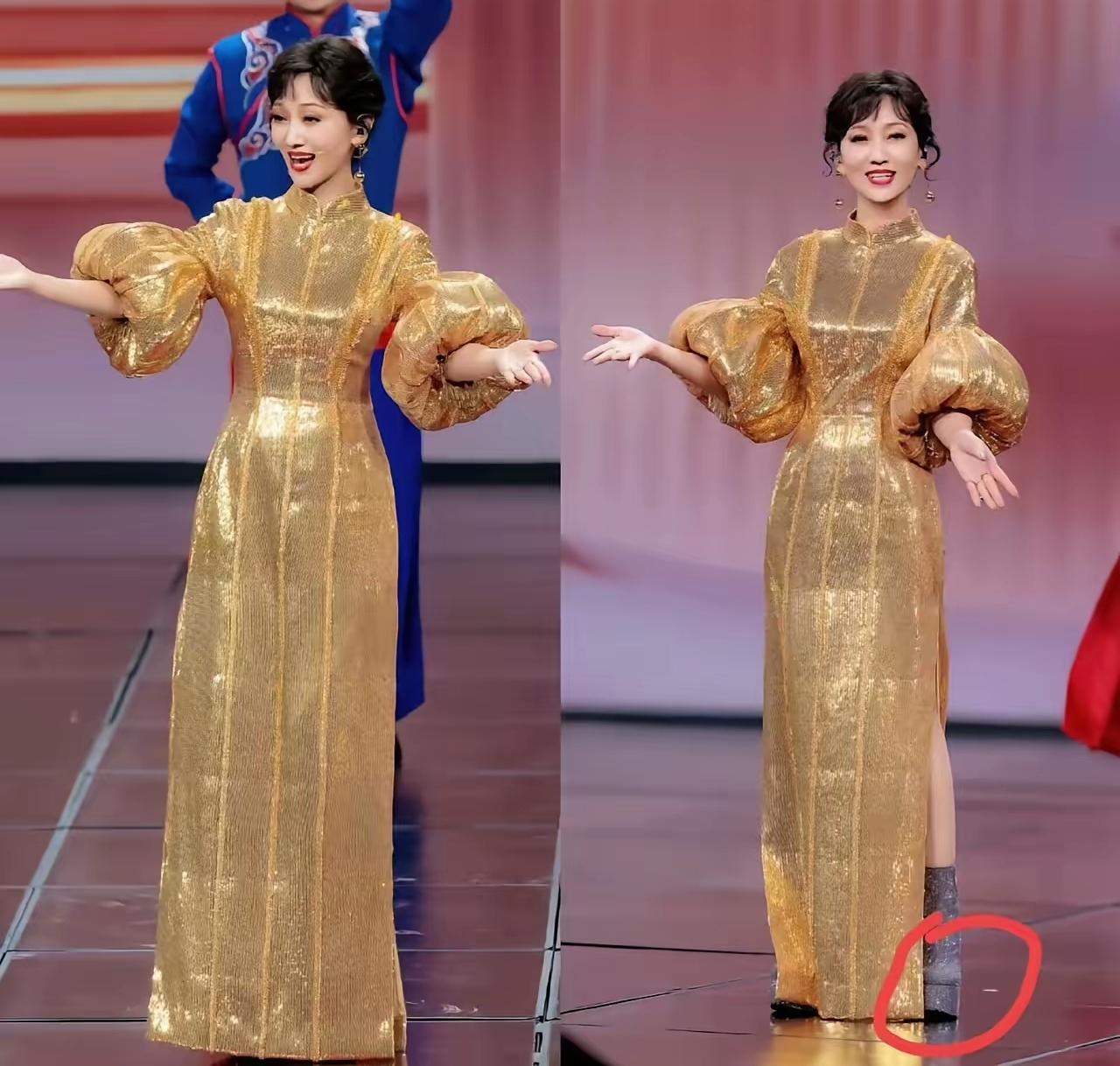 大家发现没有，
很多老一辈女演员都还活跃在一线，
是不是老大姐刘晓庆带头，连赵雅