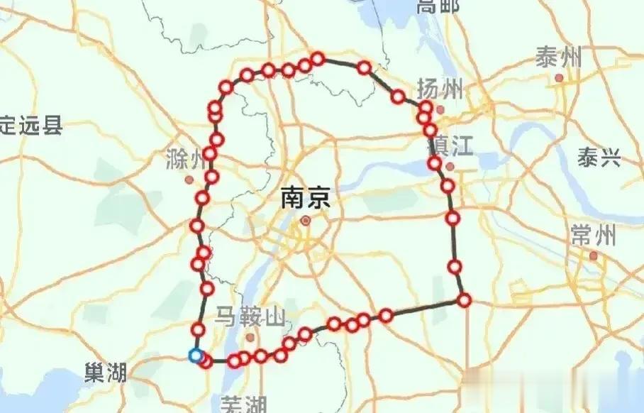 南京大都市圈终极环线
