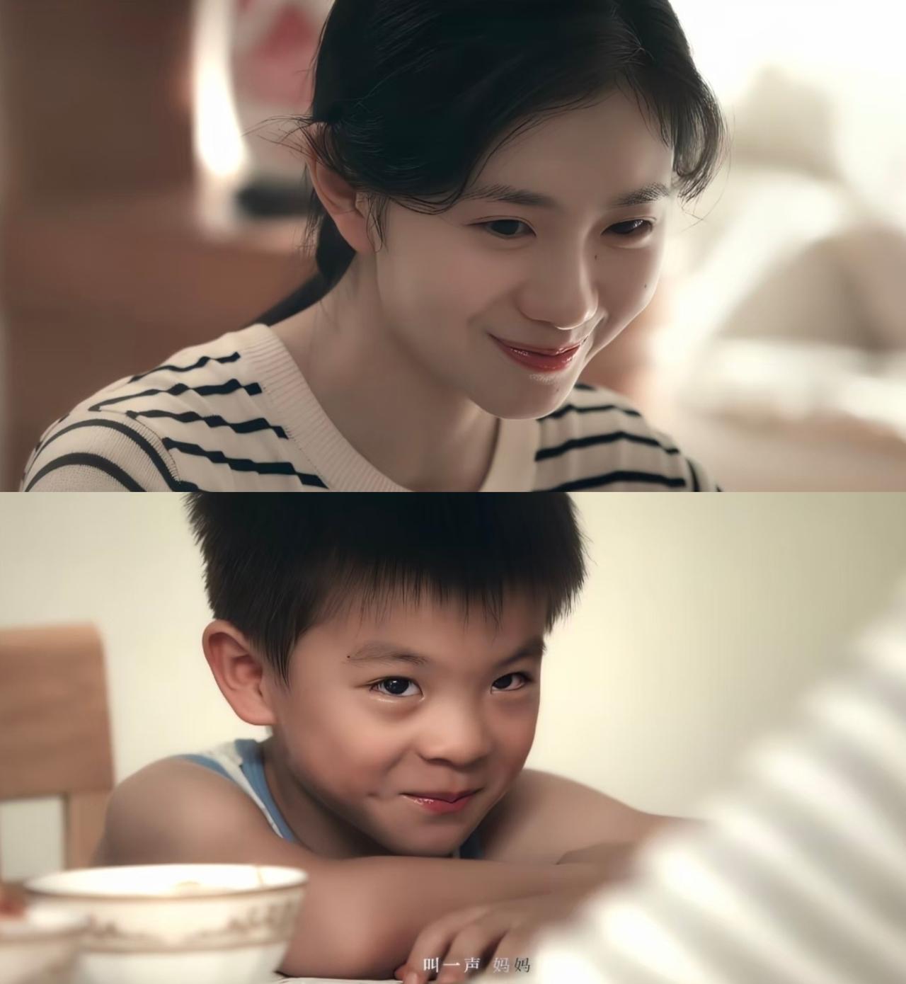 忆秦娥的娃与娥笑起来真像，
小演员选的真好，
要是后来刘忆与刘红兵还在，
一家三