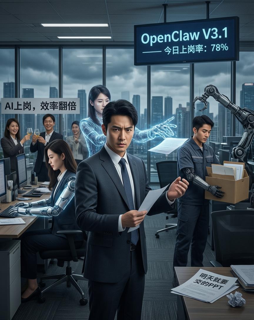 这事儿最近是真火了——OpenClaw，那只“龙虾”，从技术圈一路刷到职场群、创