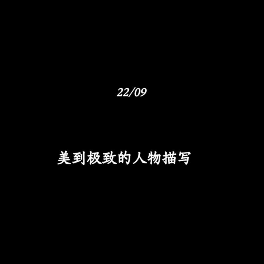 美到极致的人物描写