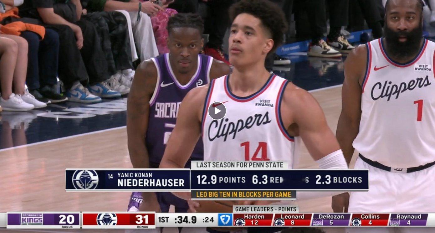 ▲你的豪瑟上赛季在宾州州立大学场均砍下12.9分+6.3篮板+2.3盖帽 