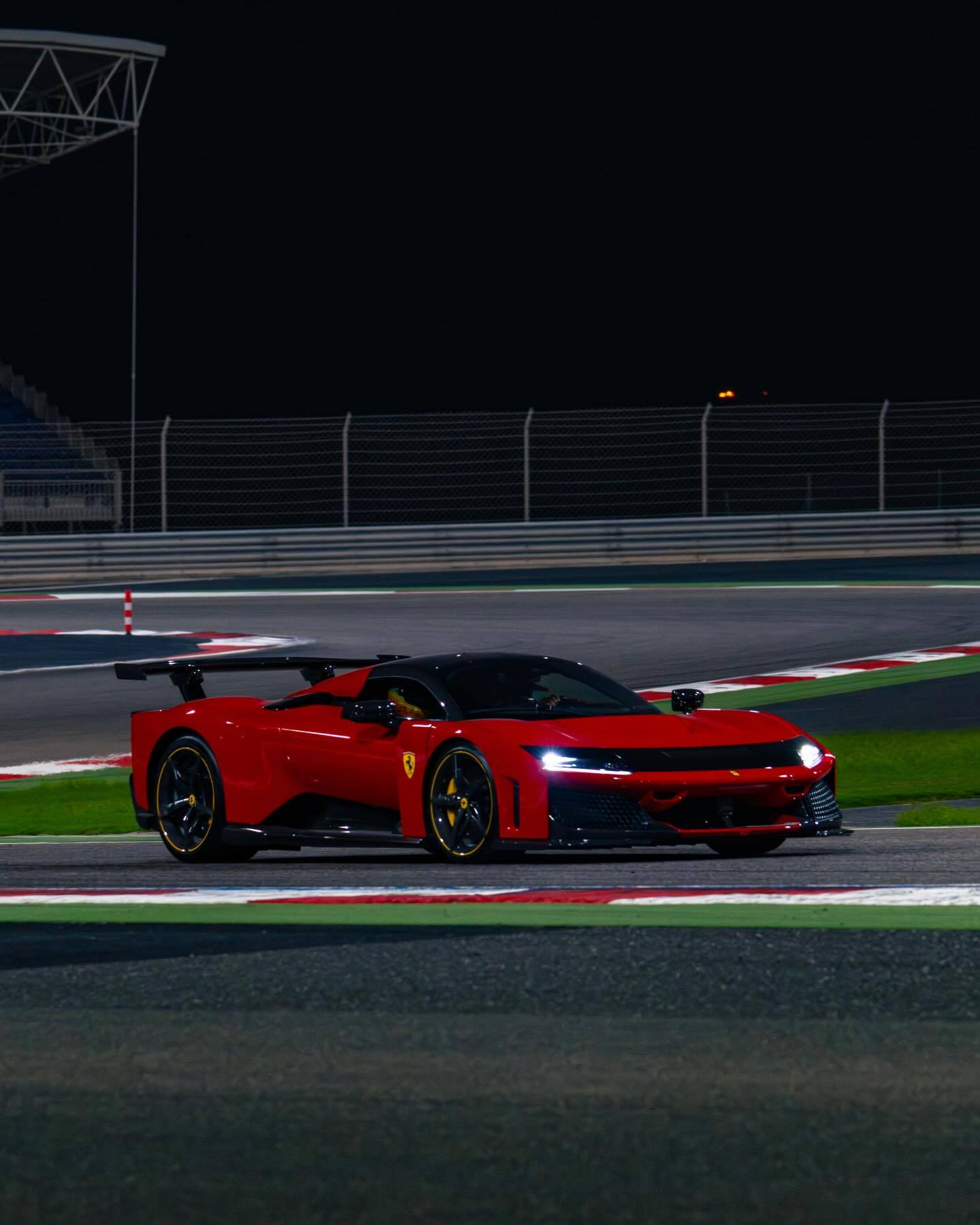 Ferrari F80法拉利法拉利f80 感受一下赛道上的F80，姿态非常帅！ 