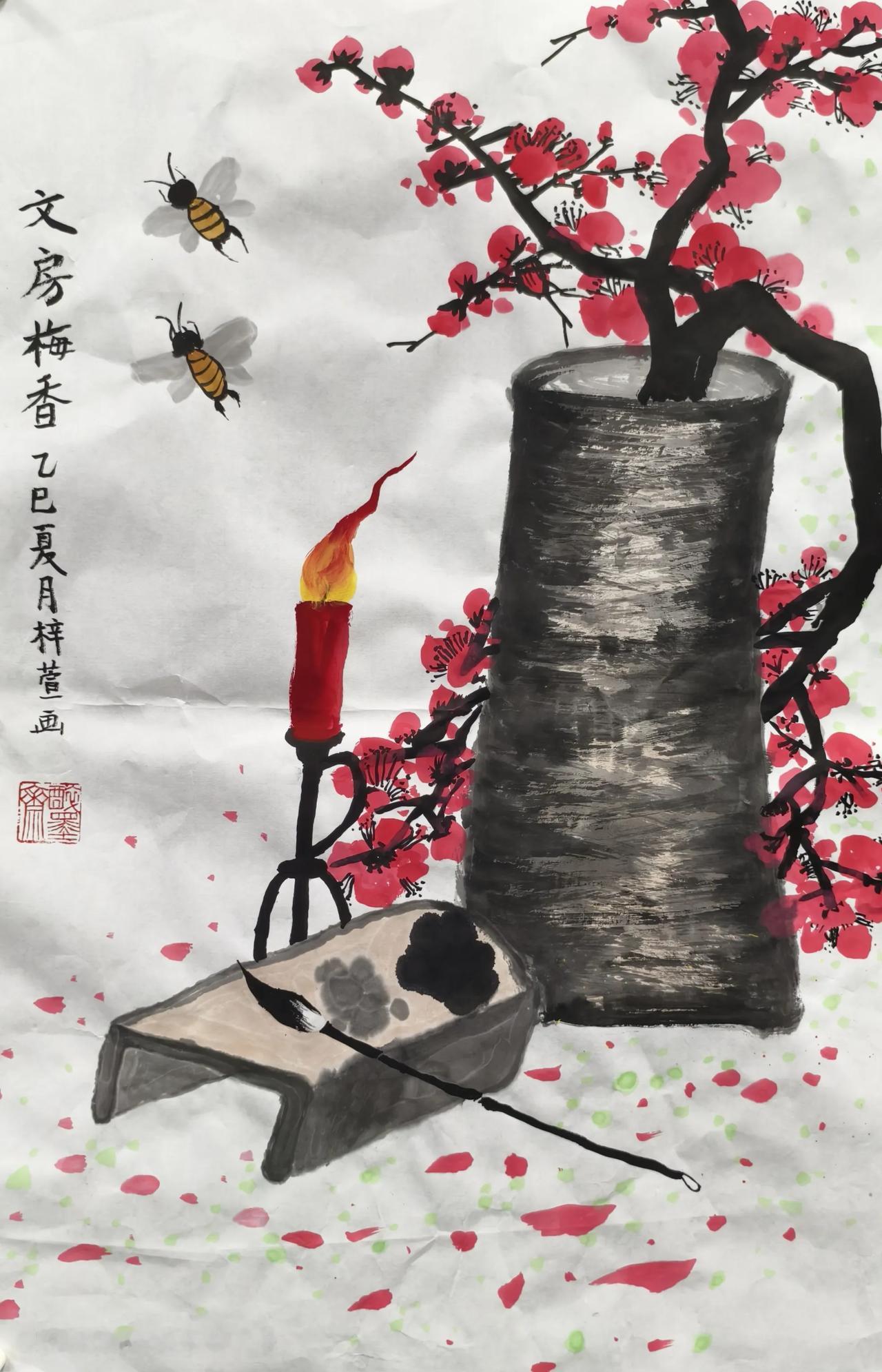 晒一晒学生们参加比赛的作品。
希望能收获满满。