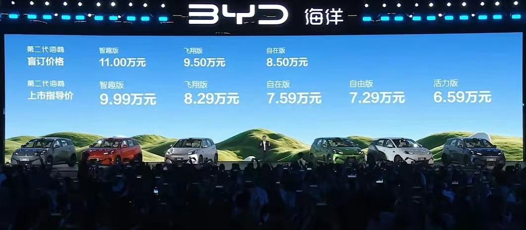 6.29万起！二代海鸥价格杀疯了吧！

盲订传8.5万起，正式价直接砍到6.29